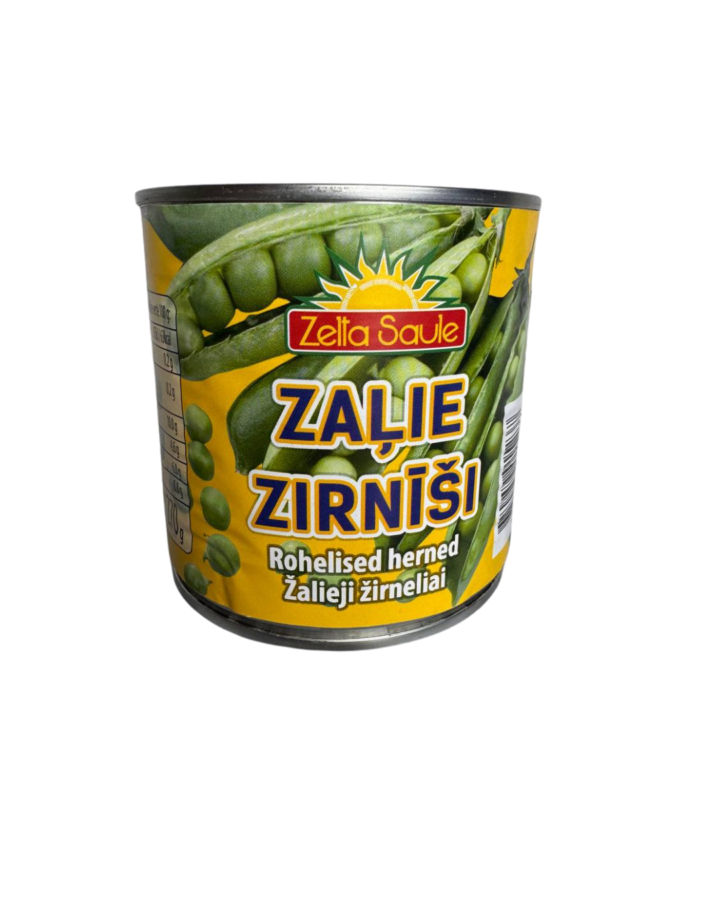 Горошок консервований Zelta Saule 420г