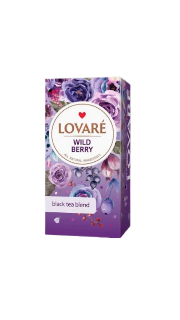 Herbata czarna Lovare Wild Berry 48g