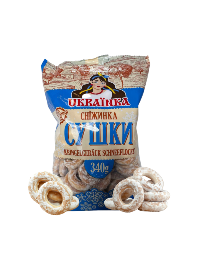 Сушки "Сніжинка" "Українка" Київхліб 340г