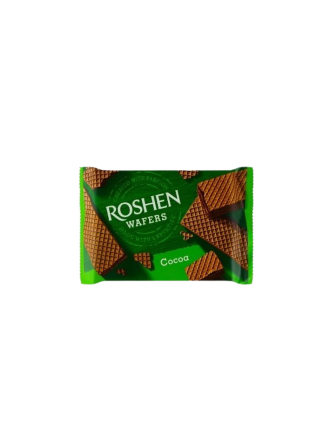 Вафлі зі смаком какао Roshen 72г