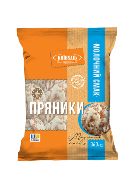 Пряники "Молочний смак" Київхліб 360г