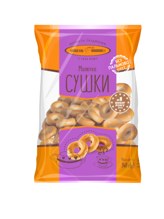 Obwarzanki "Malutka" Kijów Chleb 340 g