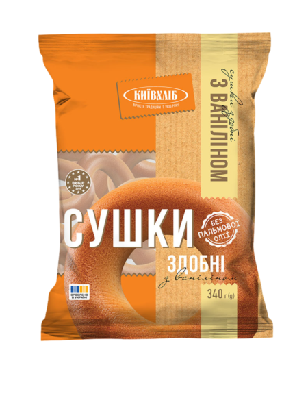 Obwarzanki "Maślane z wanilią" Kijów Chleb 340 g