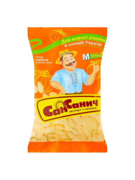 Насіння гарбуза "San Sanycz" смажене 80г