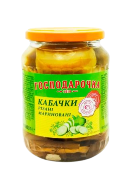 Кабачки мариновані "Господарочка" 660г
