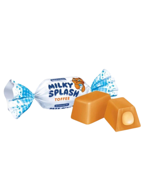 Cukierki "Milky Splash" Roshen (luz)