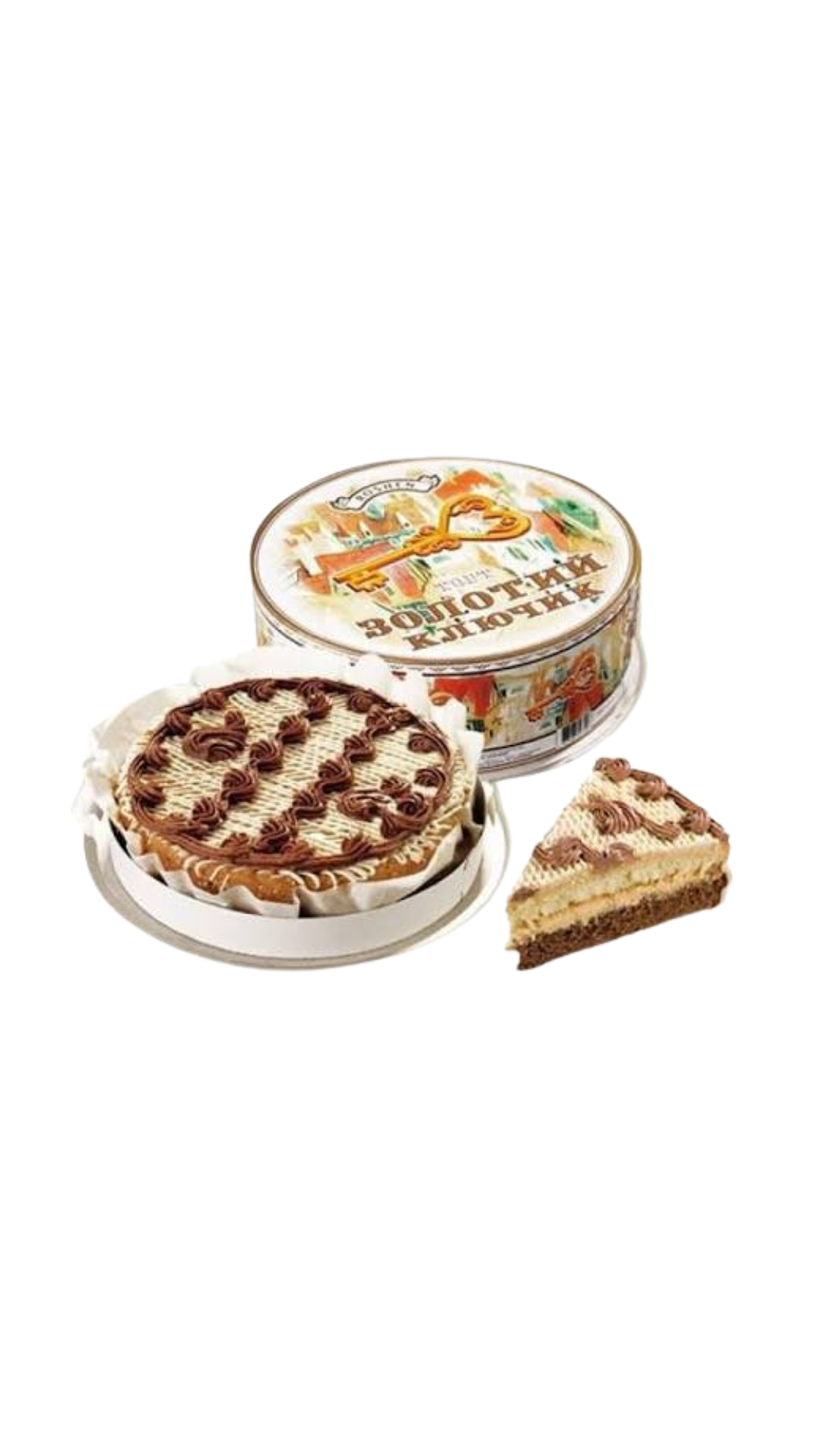 Торт Roshen Золотий Ключик 500г