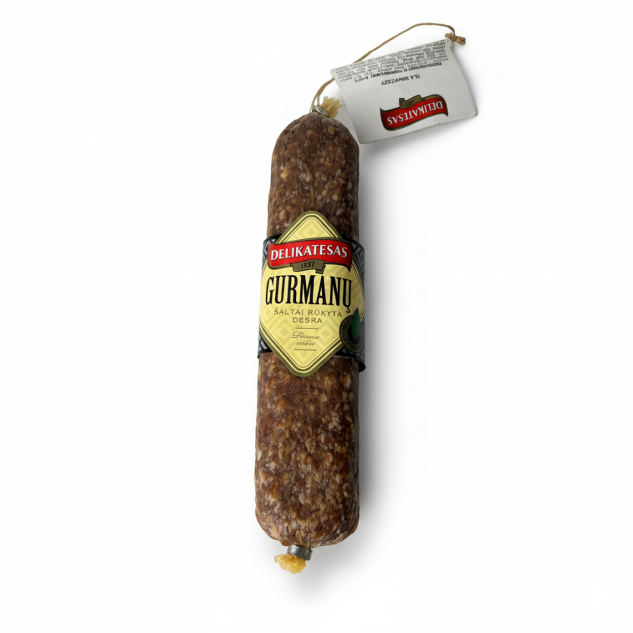 Kiełbasa wędzona na zimno Gurmanu (360-370g)