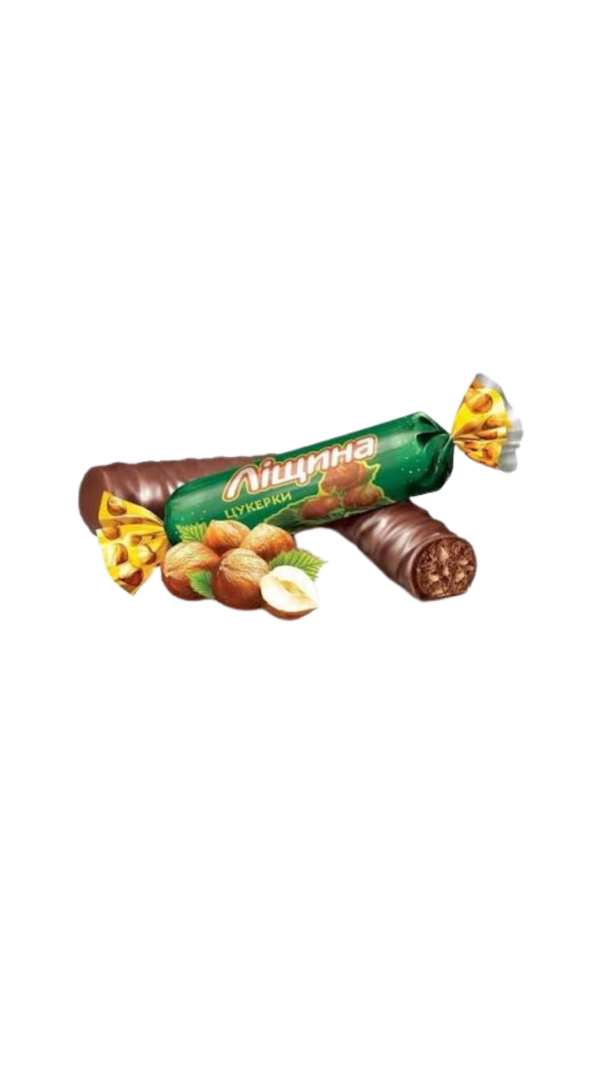 Цукерки Roshen „Ліщина” глазуровані (вагова)