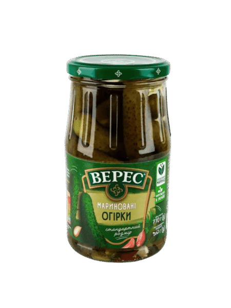 Огірки мариновані Верес 700г
