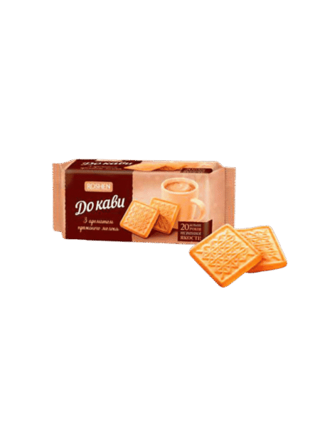 Herbatniki Roshen Do Kawy o smaku mleka prażonego 185g