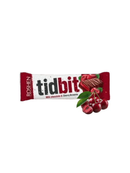 Батончик Roshen Titbit Cherry 50г