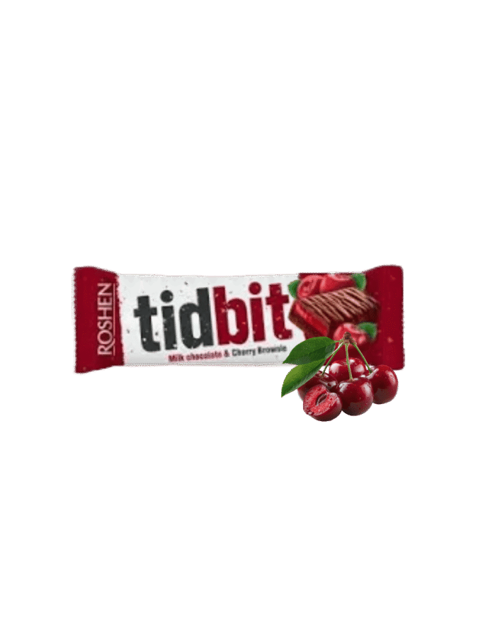 Батончик Roshen Titbit Cherry 50г